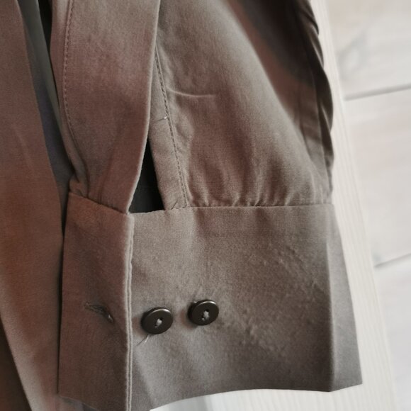 All Saints Shirt Style  Grey/Green Dress - Picture 3 of 12